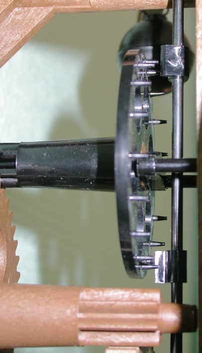 détail de l'échappement