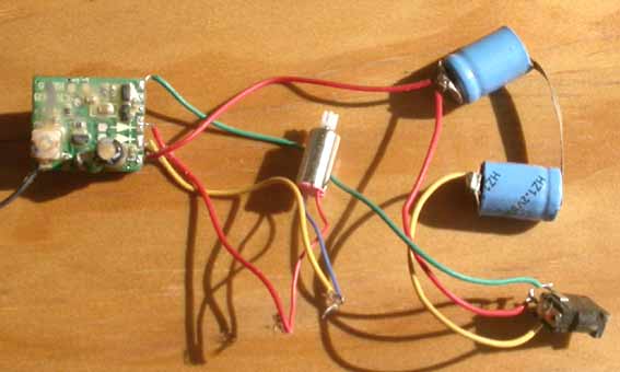récepteur de la radiocommande
