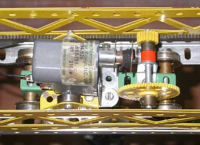 moteur de levage, chariot.