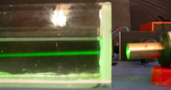 laser vert